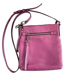 Marc Jacobs Pink Crossbody Bag with Adjustable Strap